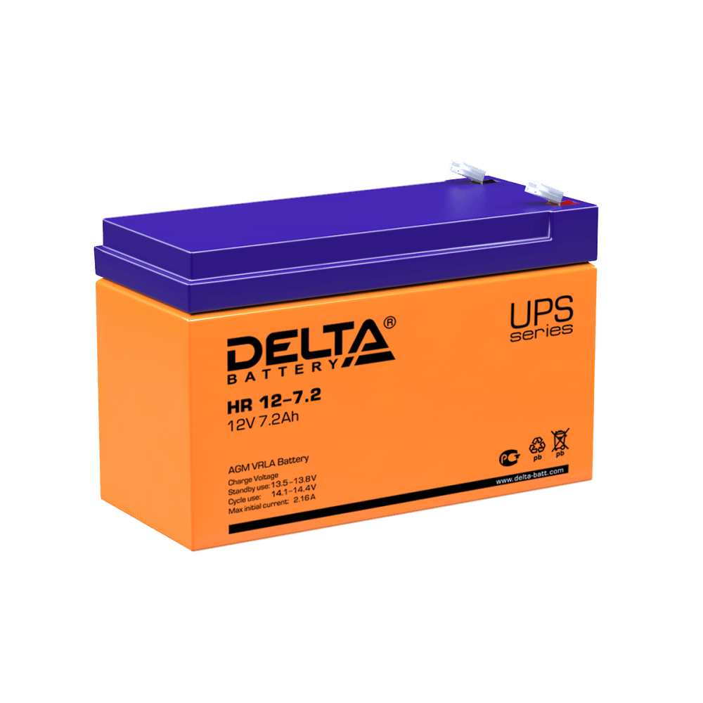 Аккумуляторная батарея DELTA BATTERY HR 12-7.2